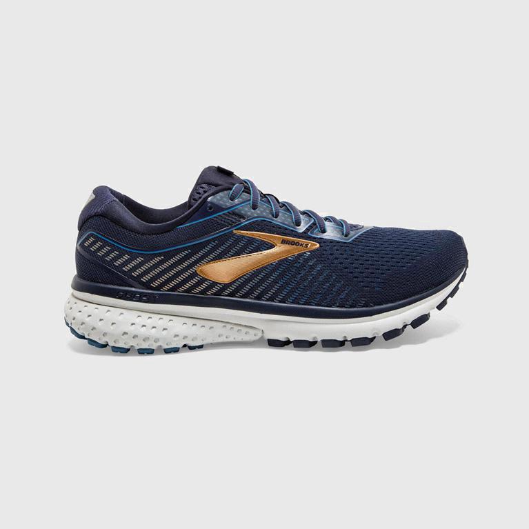 Brooks Ghost 12 Australia - Men's Road Running Shoes - Blue (823547-LUJ)